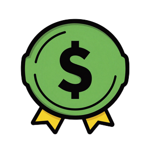 Money-back guarantee seal representing ShantiDate refund payment protection