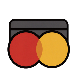 Mastercard icon representing a ShantiDate payment method with refund protection